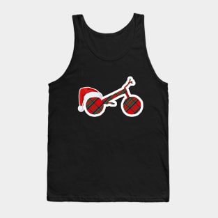 TRIAL Xmas trialbike - sports christmas hat Tank Top